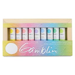 Gamblin Artist's Oil Color - Set of 9, Radiant Colors, 37 ml Tubes