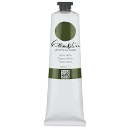 Gamblin Artist's Oil Color - Terre Verte, 150 ml tube