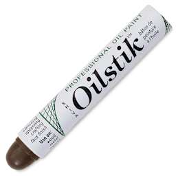Shiva Oilstik Oil Paint - Burnt Umber, Regular (Front)
