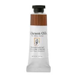 Shiva Signature Artist Oil Color - Transparent Yellow Oxide, 1.25 oz Tube