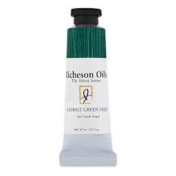 Shiva Signature Artist Oil Color - Cobalt Green Deep, 37 ml Tube