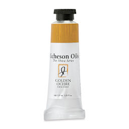 Shiva Signature Artist Oil Color - Golden Ochre, 1.25 oz Tube