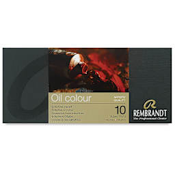 Rembrandt Artists' Oils - Set of 10, Introduction Set, 15 ml tubes