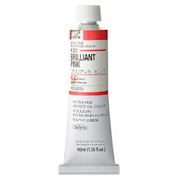 Holbein Artists' Oil Color - Brilliant Pink, 40 ml tube