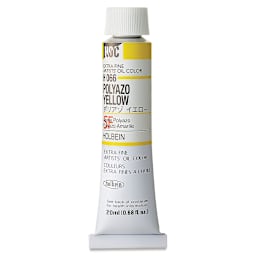 Holbein Artists' Oil Color - Polyazo Yellow, 20 ml tube