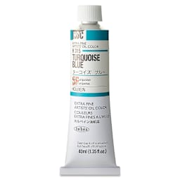 Holbein Artists' Oil Color - Turquoise Blue, 40 ml tube