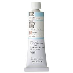 Holbein Artists' Oil Color - Misty Blue, 40 ml tube