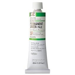 Holbein Artists' Oil Color - Permanent Green Pale, 40 ml