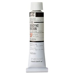 Holbein Artists' Oil Color - Vandyke Brown, 20 ml tube