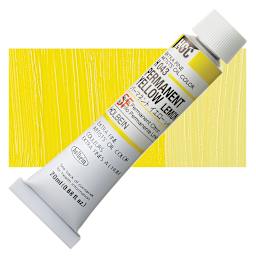 Holbein Artists' Oil Color - Permanent Yellow Lemon, 20 ml tube and swatch