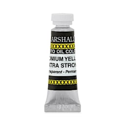 Marshall's Photo Oil Color - Cadmium Yellow Extra Strong, 1/2" x 2" Tube