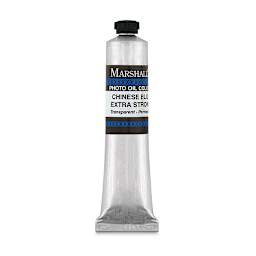 Marshall's Photo Oil Color - Chinese Blue Extra Strong, 3/4" x 4" Tube
