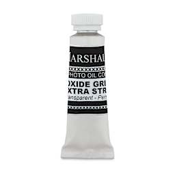Marshall's Photo Oil Color - Oxide Green Extra Strong, 1/2" x 2" Tube