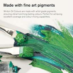 Winsor & Newton Winton Oil Paints are made with artist-grade pigments.