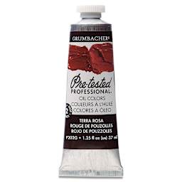 Grumbacher Pre-Tested Artists' Oil Color - Terra Rose Hue, 1.25 oz tube