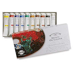 Winsor & Newton Artists' Oil Colors - Set of 10, Introductory Set, 21 ml tubes