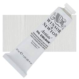 Winsor & Newton Artists' Oil Color - Underpainting White, 37 ml, Tube and swatch