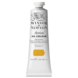 Winsor & Newton Artists' Oil Color - Raw Sienna, 37 ml tube