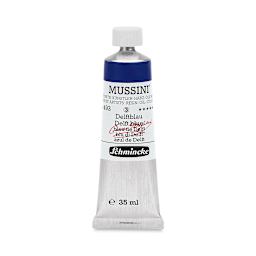 Schmincke Mussini Oil Colors - Delft Blue, 35 ml tube