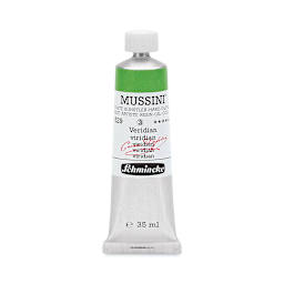 Schmincke Mussini Oil Color - Viridian, 35 ml tube