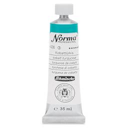 Schmincke Norma Professional Oil Paint - Cobalt Turquoise, 35 ml, Tube