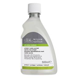 Winsor & Newton Original Artists' Matt Varnish - Matte, 500 ml bottle