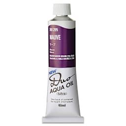 Holbein Duo Aqua Water Soluble Oils - Mauve, 40 ml tube