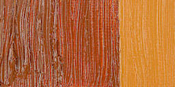 Holbein Duo Aqua Water Soluble Oil Paint - Quinacridone Gold swatch