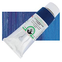 Old Holland Classic Oil Color - Cerulean Blue Deep, 125 ml tube and swatch