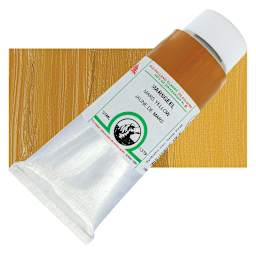 Old Holland Classic Oil Color - Mars Yellow, 125 ml tube and swatch