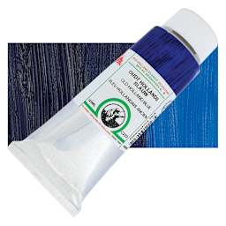 Old Holland Classic Oil Color - Old Holland Blue, 125 ml tube and swatch