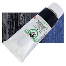 Old Holland Classic Oil Color - Parisian (Prussian) Blue Extra, 125 ml tube and swatch