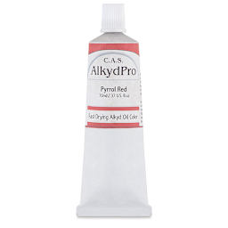 CAS AlkydPro Fast-Drying Alkyd Oil Color - Pyrrol Red, 70 ml tube