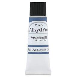 CAS AlkydPro Fast-Drying Alkyd Oil Color - Phthalo Blue Green Shade, 37 ml tube