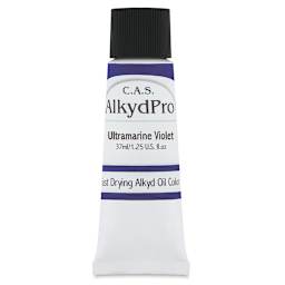 CAS AlkydPro Fast-Drying Alkyd Oil Color - Ultramarine Violet, 37 ml tube