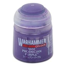 Warhammer Base Acrylic Paint - Phoenician Purple, 12 ml jar