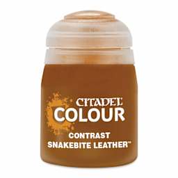 Citadel Contrast Acrylic Paint - Snakebite Leather, 18 ml