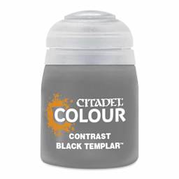 Citadel Contrast Acrylic Paint - Black Templar, 18 ml