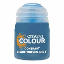 Citadel Contrast Acrylic Paint - Space Wolves Grey, 18 ml