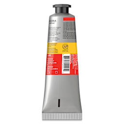 Winsor & Newton Galeria Acrylics - Fluorescent Red, 60 ml Tube back