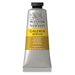 Winsor & Newton Galeria Flow Acrylics - Yellow Ochre, 60 ml tube