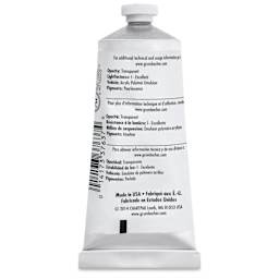 Grumbacher Academy Acrylic - Iridescent White, 90 ml tube back