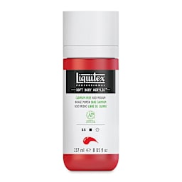Liquitex Soft Body Artist Acrylics - Cadmium-Free Red Medium, 237 ml