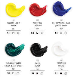 Set content color list.