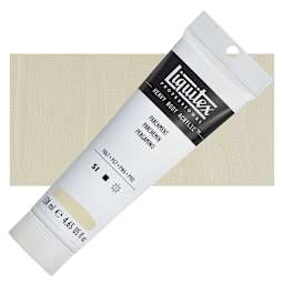 Liquitex Heavy Body Artist Acrylic - Parchment, 138 ml, Tube and swatch