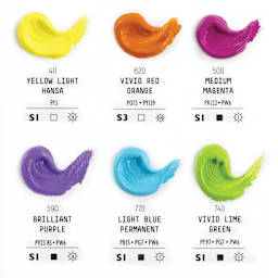 Set content color list.