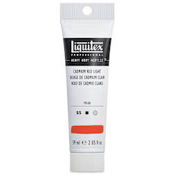 Liquitex Heavy Body Artist Acrylics - Cadmium Red Light, 2 oz Tube
