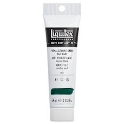 Liquitex Heavy Body Artist Acrylics - Phthalo Green (Blue Shade), 2 oz Tube