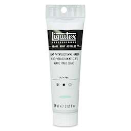 Liquitex Professional Heavy Body Acrylic Paint - Light Phthalo Green, 59 ml, Tube