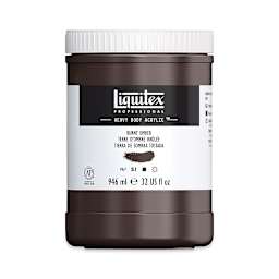 Liquitex Heavy Body Artist Acrylics - Burnt Umber, 32 oz Jar